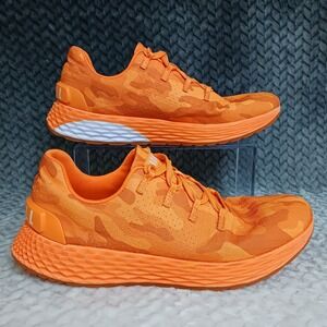 Nobull Ripstop Runner Women's Running Shoes Neon Orange Camo Size 9.5 Men's 8
